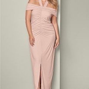 Blush long dress